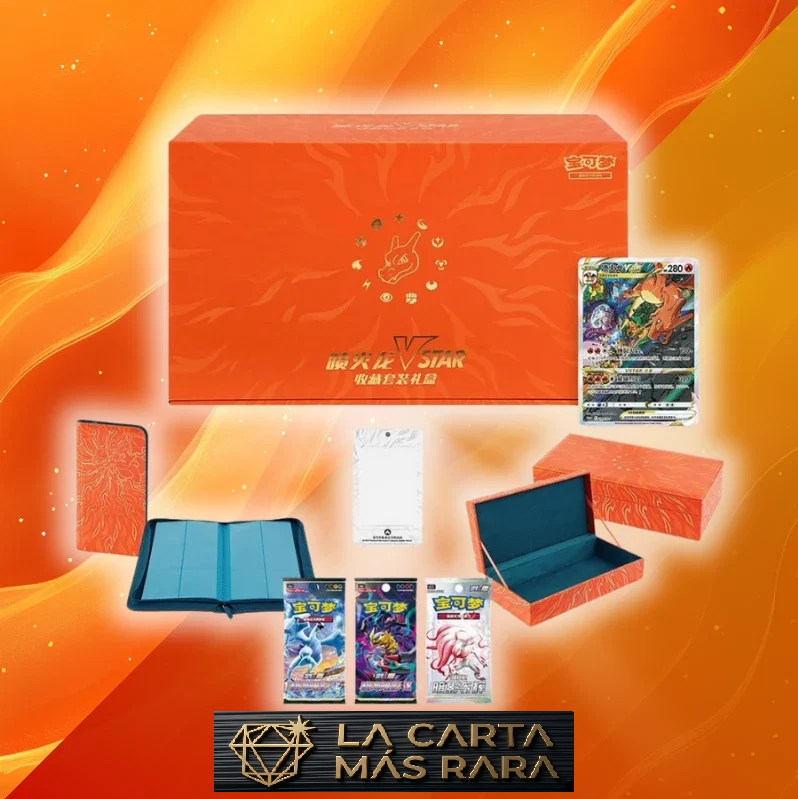 Premium Box Charizard VSTAR Battle Set (sellada)