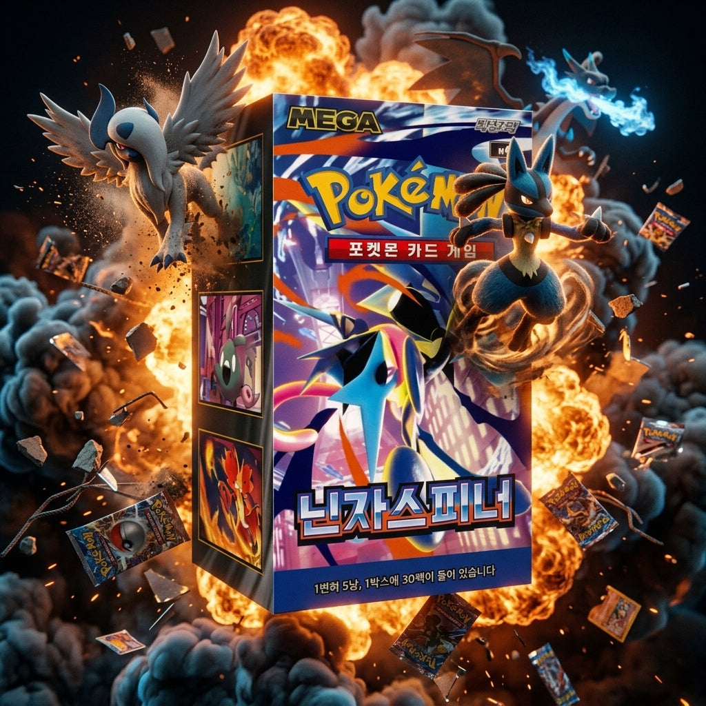 Pokémon TCG: Ninja Spinner — Booster Box Sellada (Edición Coreana Original)