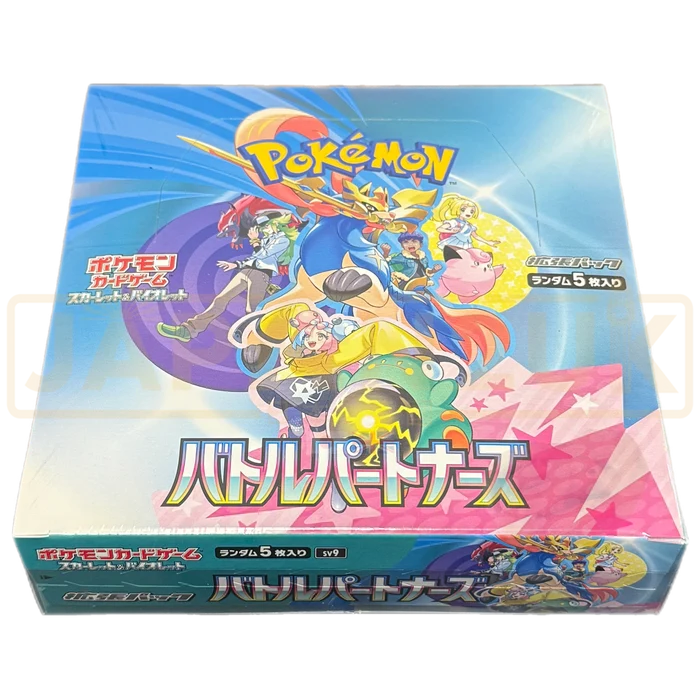 Pokémon TCG: Battle Partners (SV9) — Booster Box Sellada (Edición Japonesa Original)