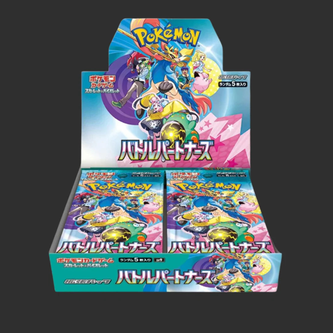 Pokémon TCG: Battle Partners (SV9) — Booster Box Sellada (Edición Japonesa Original)