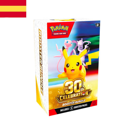 Pokémon Booster Bundle 30.º Aniversario (6 Sobres) — Edición en Español