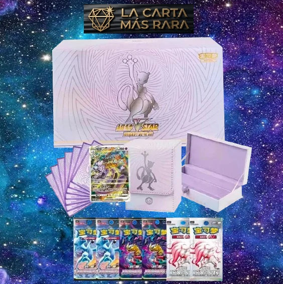 Premium Box Mewtwo VSTAR Battle Set (sellada)